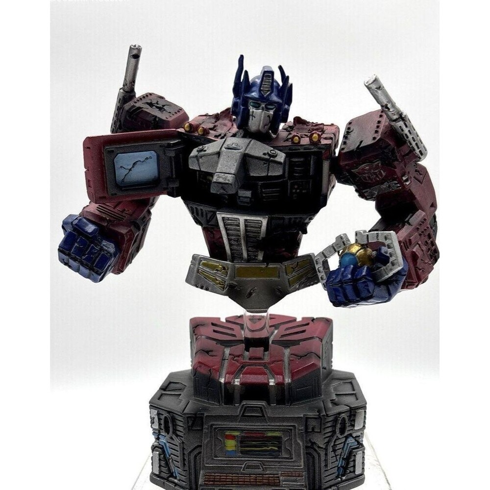 Transformers Final Battle Optimus Prime Bust Diamond Select 2007 COA